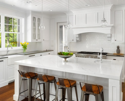 7 All-White Kitchen Tips to Make the Space Warm and Inviting